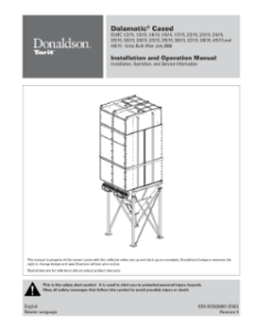 Donaldson Dalamatic DLMC Manual download icon| AST Canada