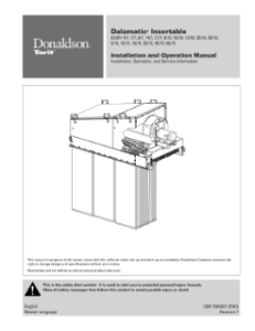 Donaldson Dalamatic DLMV Manual download icon| AST Canada