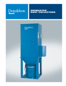 Donaldson Unimaster dust collector brochure download icon | AST Canada