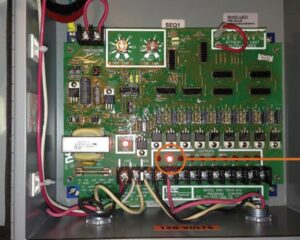 Timer board energizing solenoids in sequence | AST Canada
