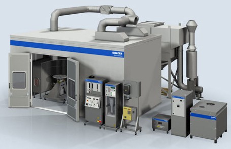 Thermal spray dust control ventilation system | AST Canada