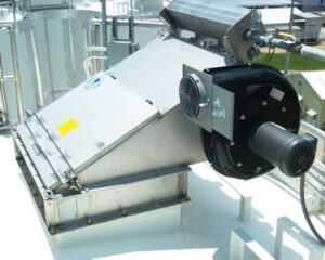 A Dust Collector with a Fan and Damper | AST Canada