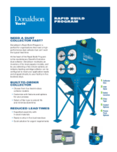 Donaldson rapid build program brochure | AST Canada