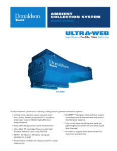 Donaldson Ambient Fume Extractor Datasheet download icon | AST Canada