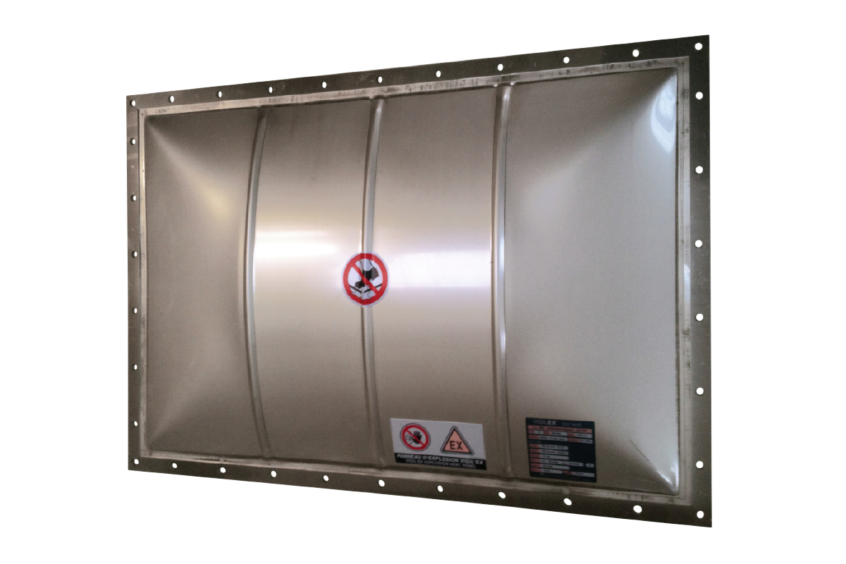 BOSS Domed High Vacuum Explosion Panel EV-VD-HV | AST Canada