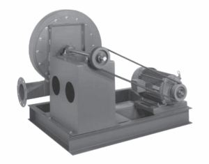 Cincinnati Fan Model HP-II High Pressure Blower - Arrangement 9 belt guard removed | AST Canada