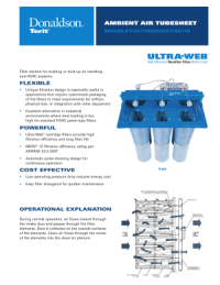 Donaldson Ambient Air Tubesheet Dust Collector datasheet download icon| AST Canada