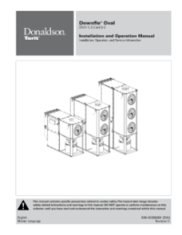 Donaldson Downflo Oval DFO 1-1 to 3-3 Cartridge Dust Collector manual download icon | AST Canada
