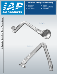 IAP Stainless Steel Fume Extraction Arms brochure download icon | AST Canada