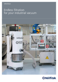 Nilfisk InfiniClean Industrial vacuum brochure download icon | AST Canada