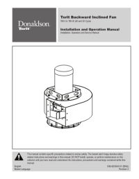 TBI-Fan-ENG-IOM-AST1 Donaldson Torit® Backward Inclined (TBI) Fan manual download icon | AST Canada