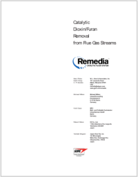 GORE REMEDIA used for removal of dioxin & furan from flu stream - whitepaper download icon | AST Canada